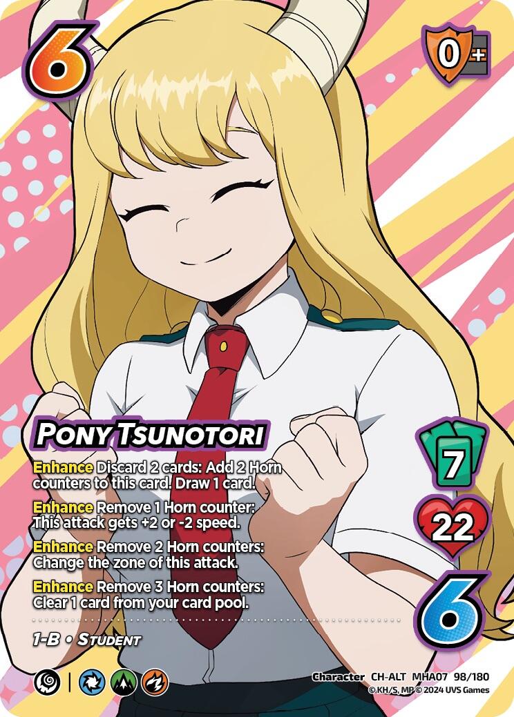 Pony Tsunotori (Alternate Art) [Girl Power] | Event Horizon Hobbies CA