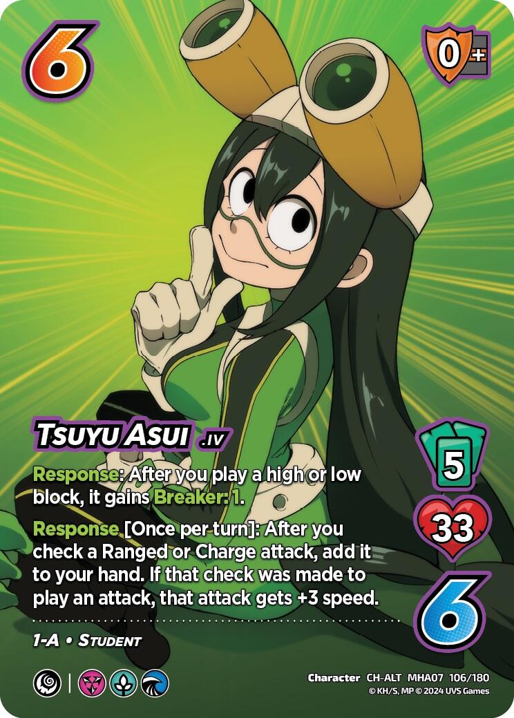 Tsuyu Asui (Alternate Art) [Girl Power] | Event Horizon Hobbies CA