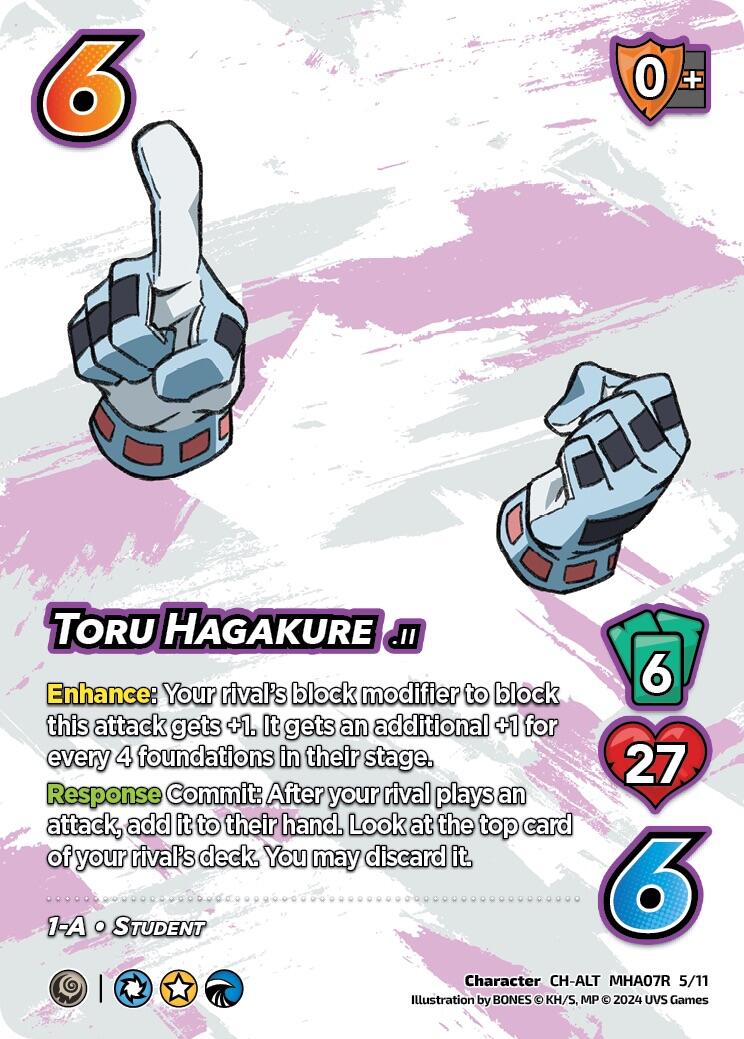 Toru Hagakure (Alternate Art) [Girl Power] | Event Horizon Hobbies CA