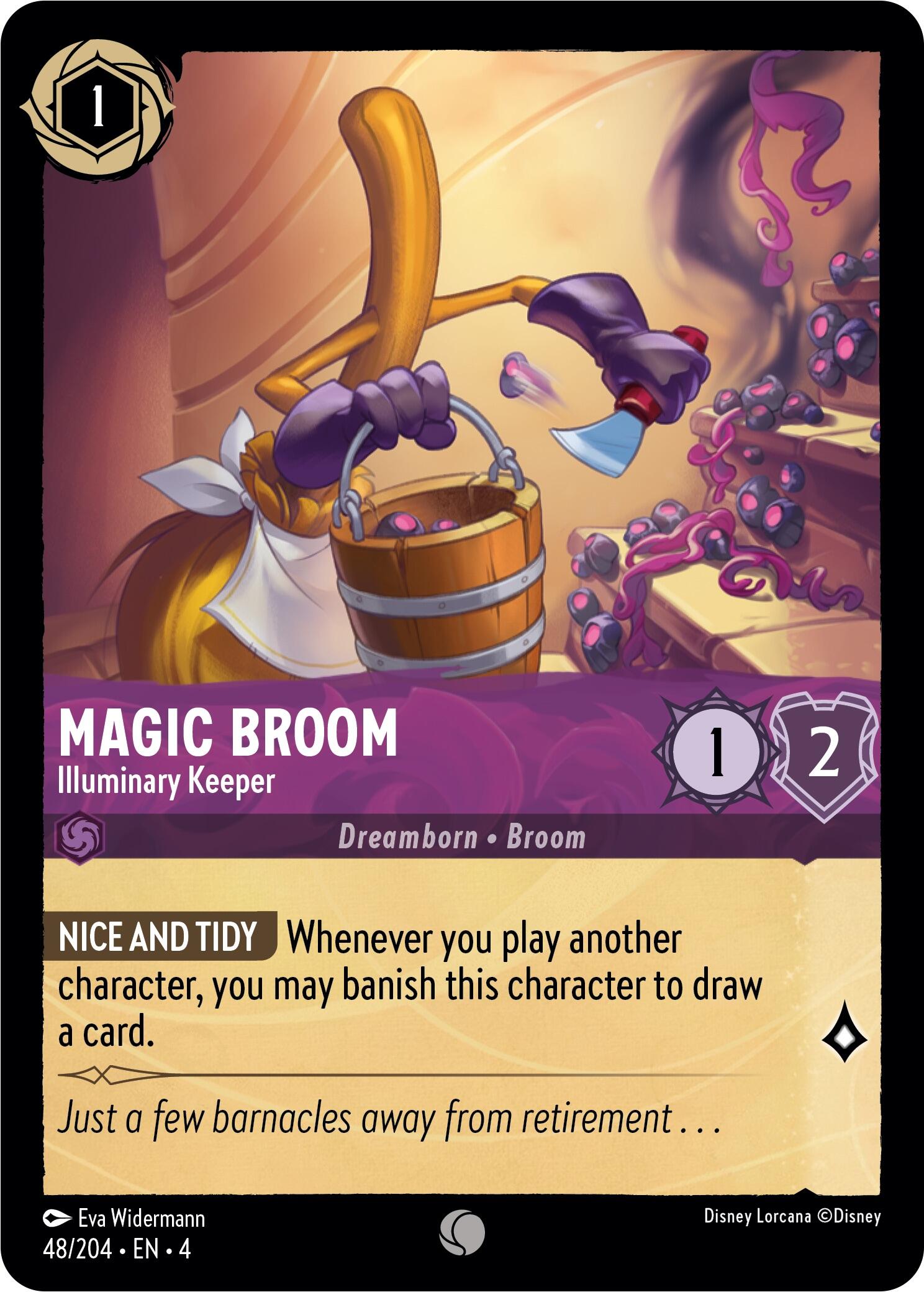 Magic Broom - Illuminary Keeper (48/204) [Ursula's Return] | Event Horizon Hobbies CA