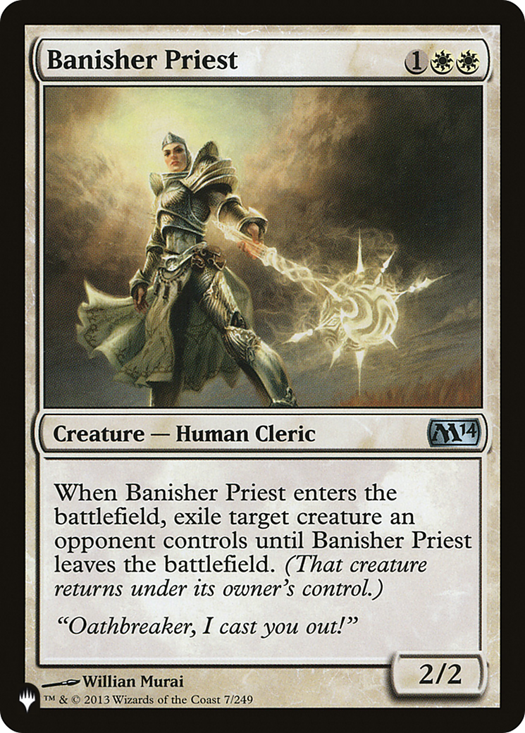 Banisher Priest [The List]