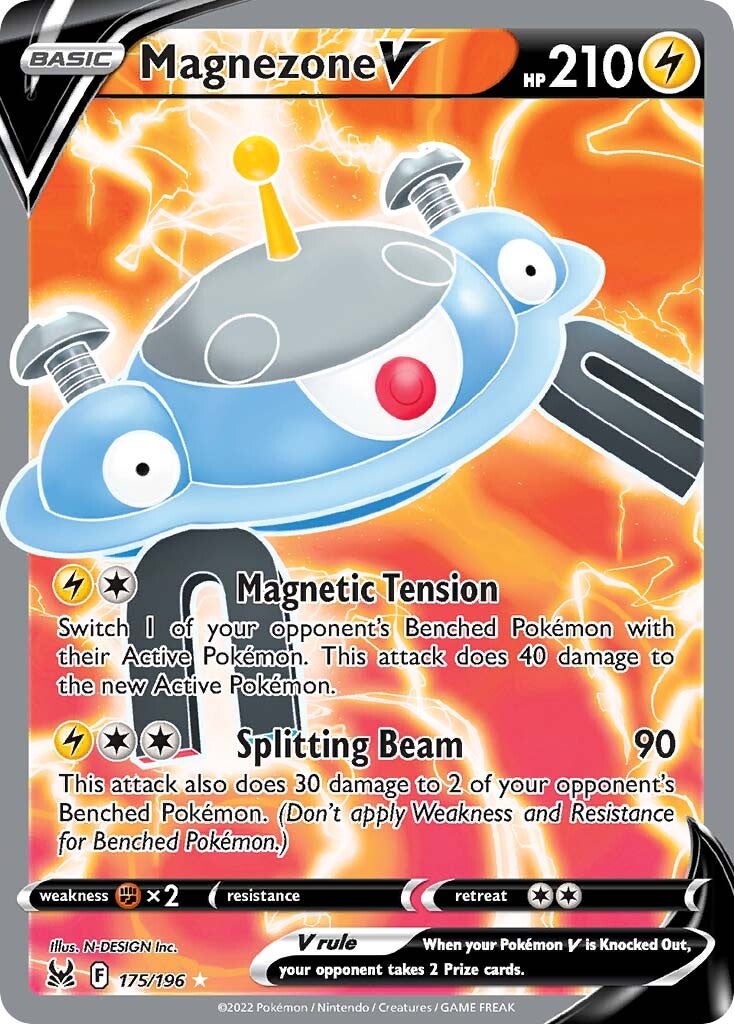 Magnezone V (175/196) [Sword & Shield: Lost Origin] | Event Horizon Hobbies CA