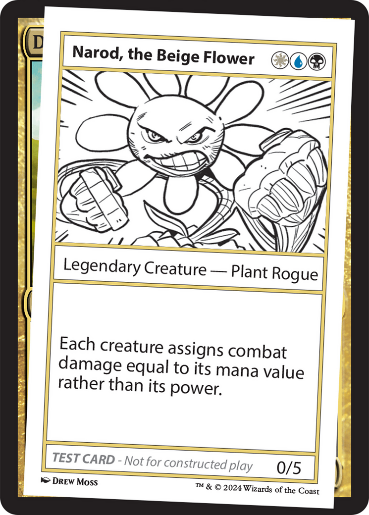 Narod, the Beige Flower [Mystery Booster 2 Playtest Cards] | Event Horizon Hobbies CA