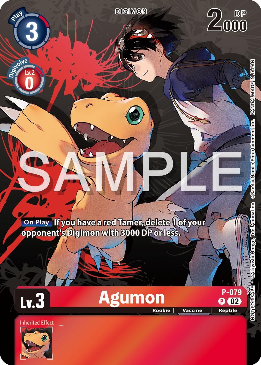 Agumon [P-079] (Official Tournament Pack Vol.13) [Promotional Cards] | Event Horizon Hobbies CA