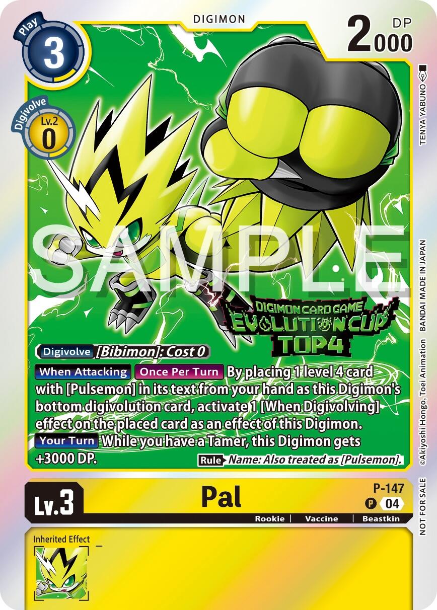 Pal [P-147] (2024 Evolution Cup Top 4) [Promotional Cards] | Event Horizon Hobbies CA