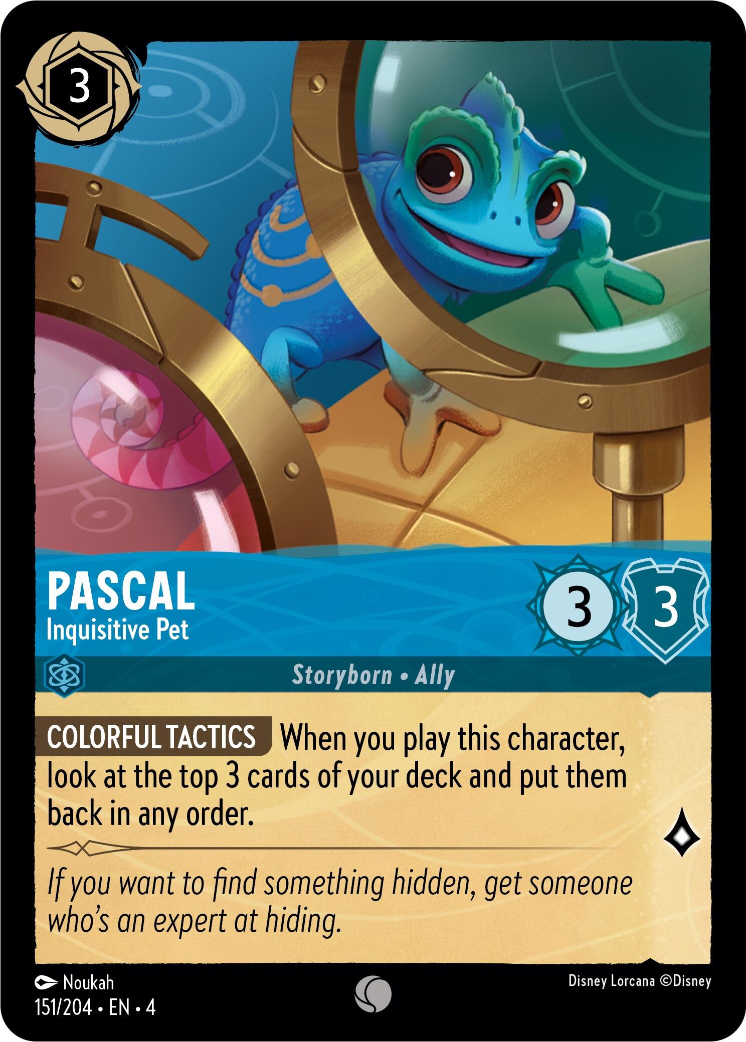 Pascal - Inquisitive Pet (151/204) [Ursula's Return] | Event Horizon Hobbies CA