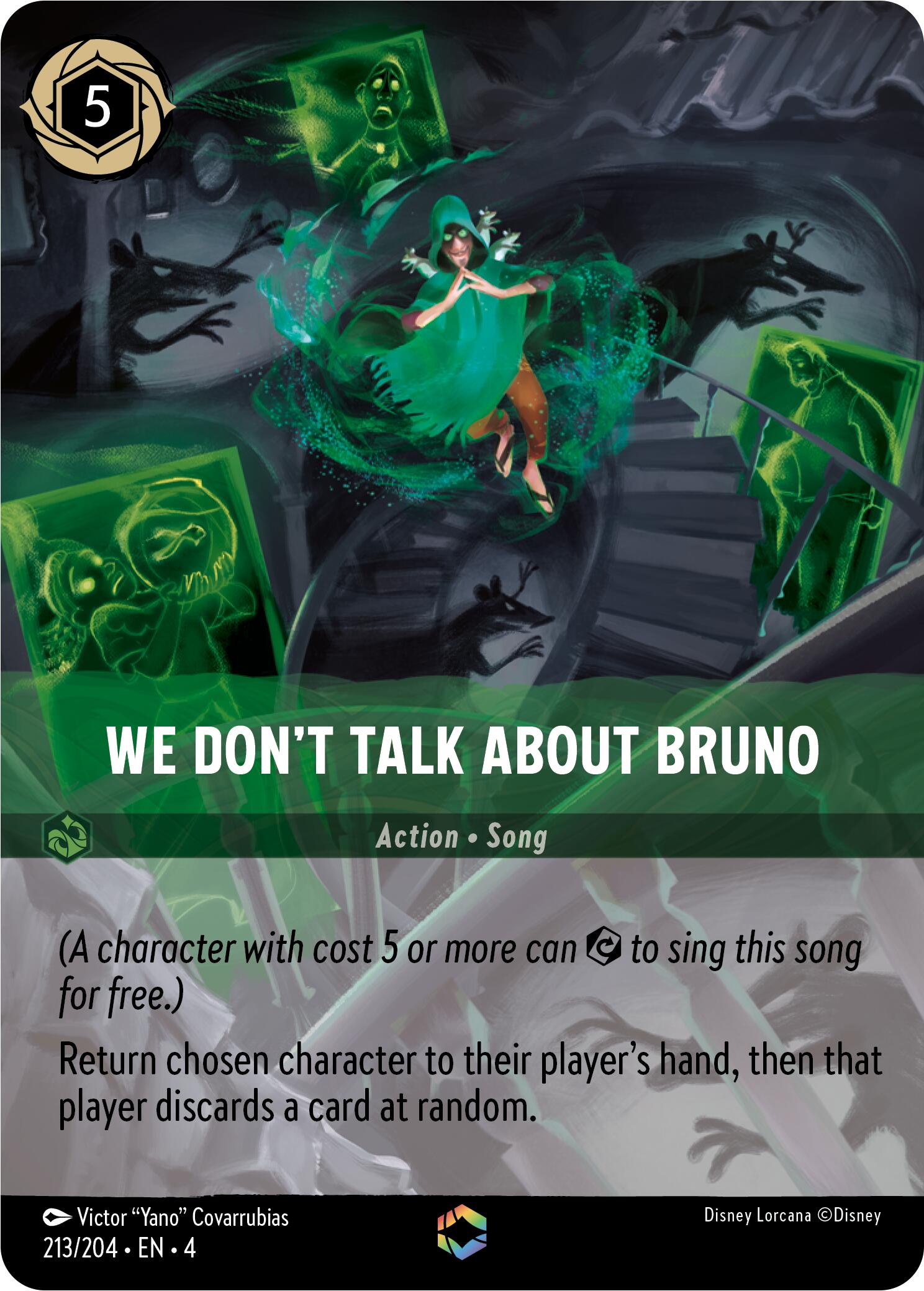 We Don't Talk About Bruno (Enchanted) (213/204) [Ursula's Return] | Event Horizon Hobbies CA
