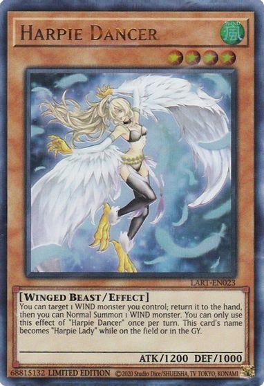 Harpie Dancer [LART-EN023] Ultra Rare | Event Horizon Hobbies CA