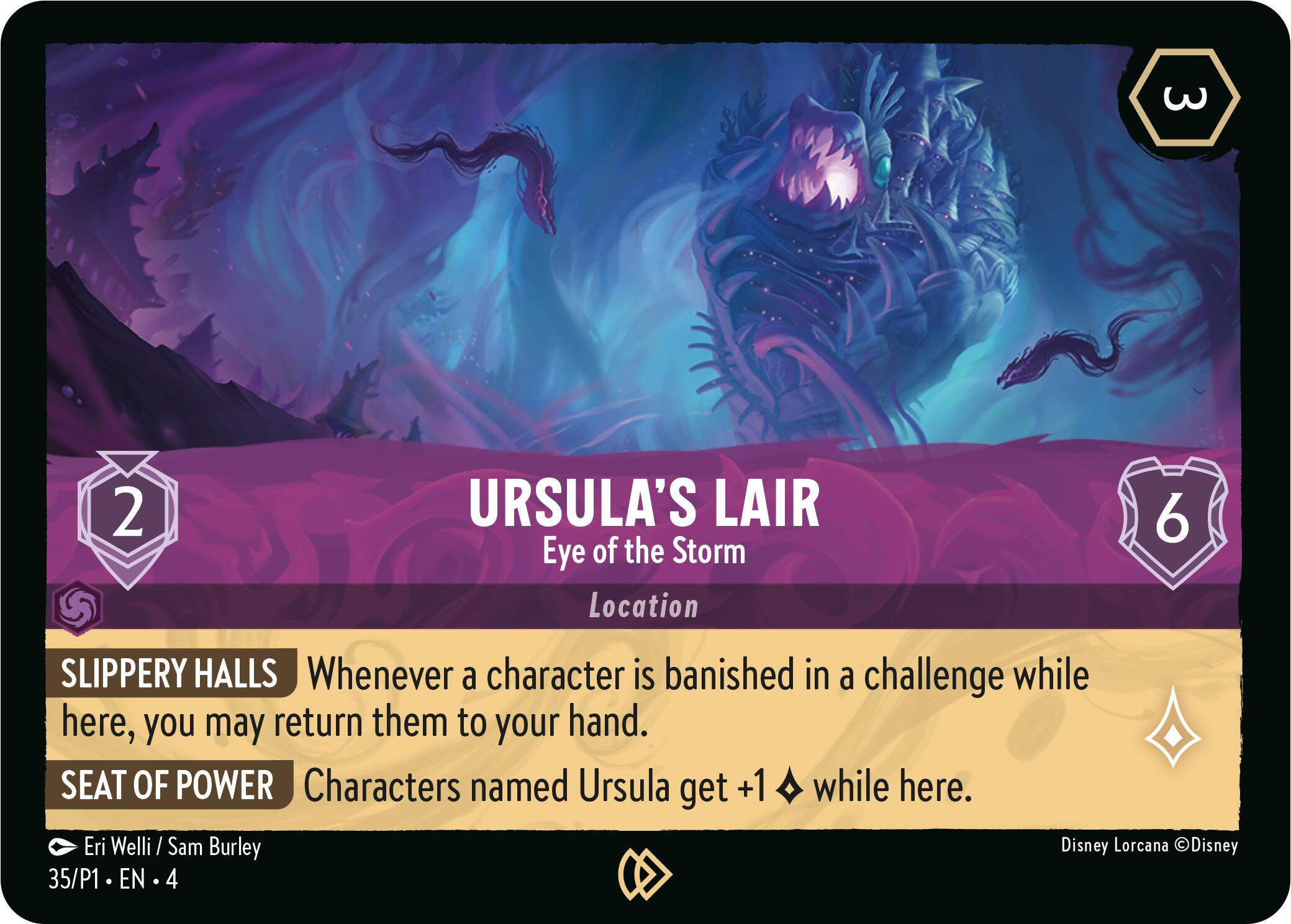 Ursula's Lair - Eye of the Storm (35) [Promo Cards] | Event Horizon Hobbies CA