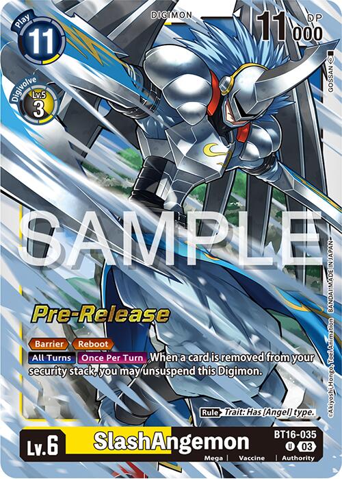 SlashAngemon [BT16-035] [Beginning Observer Pre-Release Promos] | Event Horizon Hobbies CA