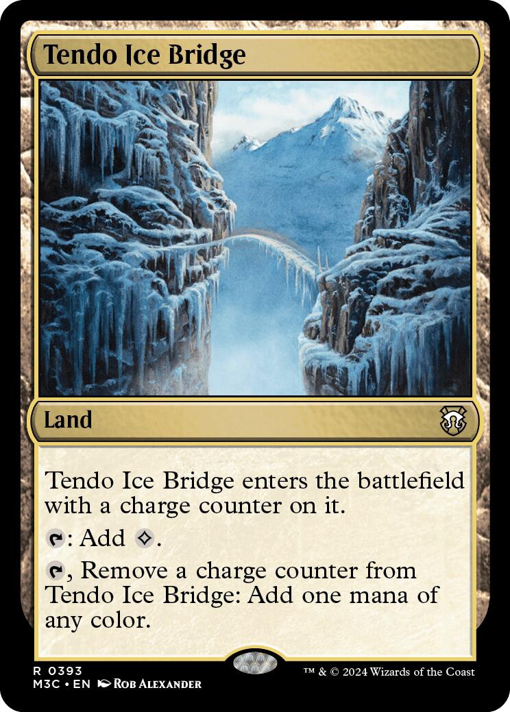 Tendo Ice Bridge [Modern Horizons 3 Commander] | Event Horizon Hobbies CA