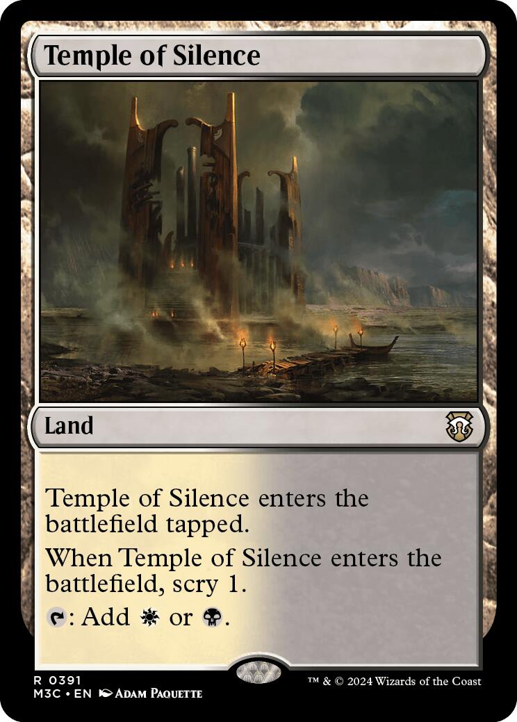 Temple of Silence [Modern Horizons 3 Commander] | Event Horizon Hobbies CA