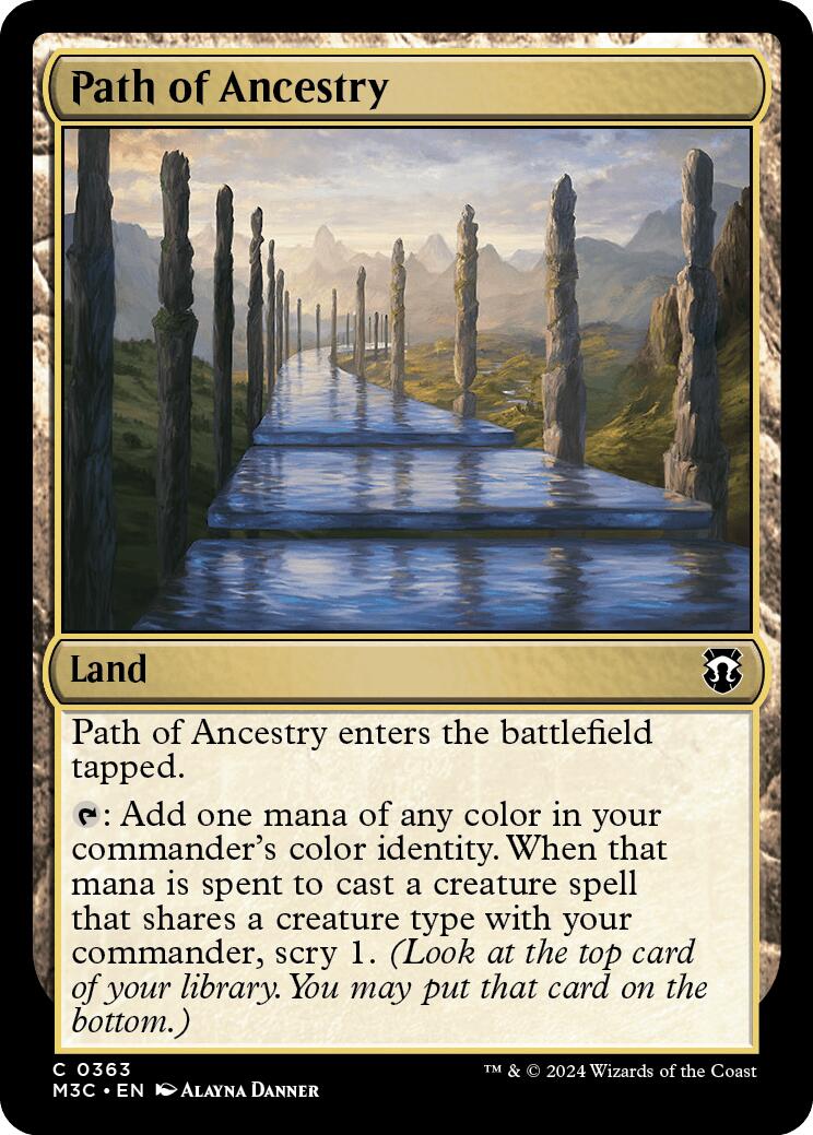 Path of Ancestry [Modern Horizons 3 Commander] | Event Horizon Hobbies CA