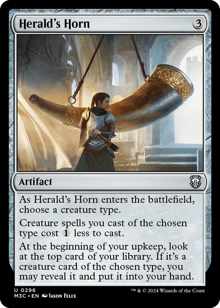 Herald's Horn [Modern Horizons 3 Commander] | Event Horizon Hobbies CA