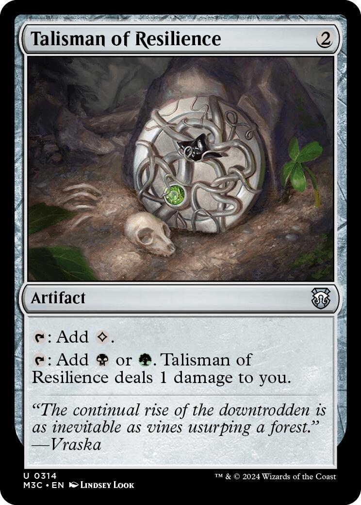 Talisman of Resilience [Modern Horizons 3 Commander] | Event Horizon Hobbies CA