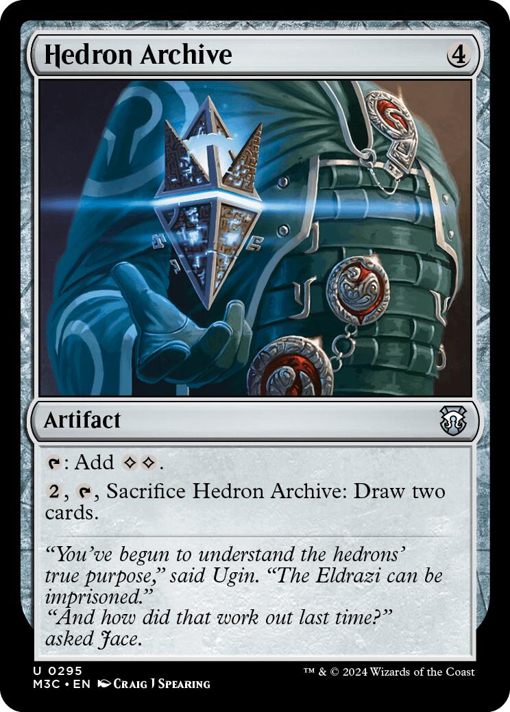 Hedron Archive [Modern Horizons 3 Commander] | Event Horizon Hobbies CA