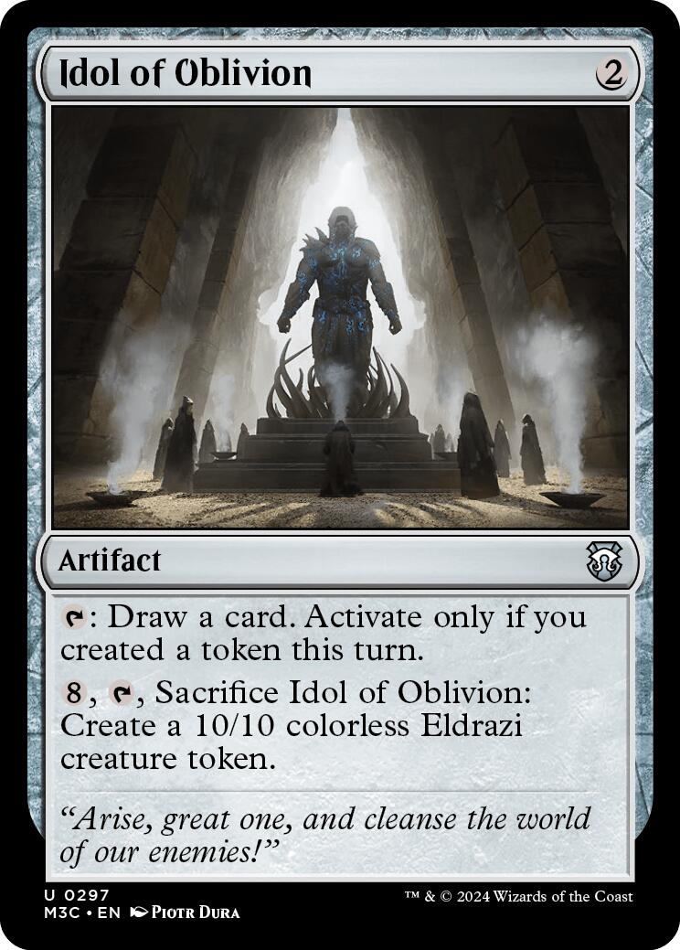 Idol of Oblivion [Modern Horizons 3 Commander] | Event Horizon Hobbies CA