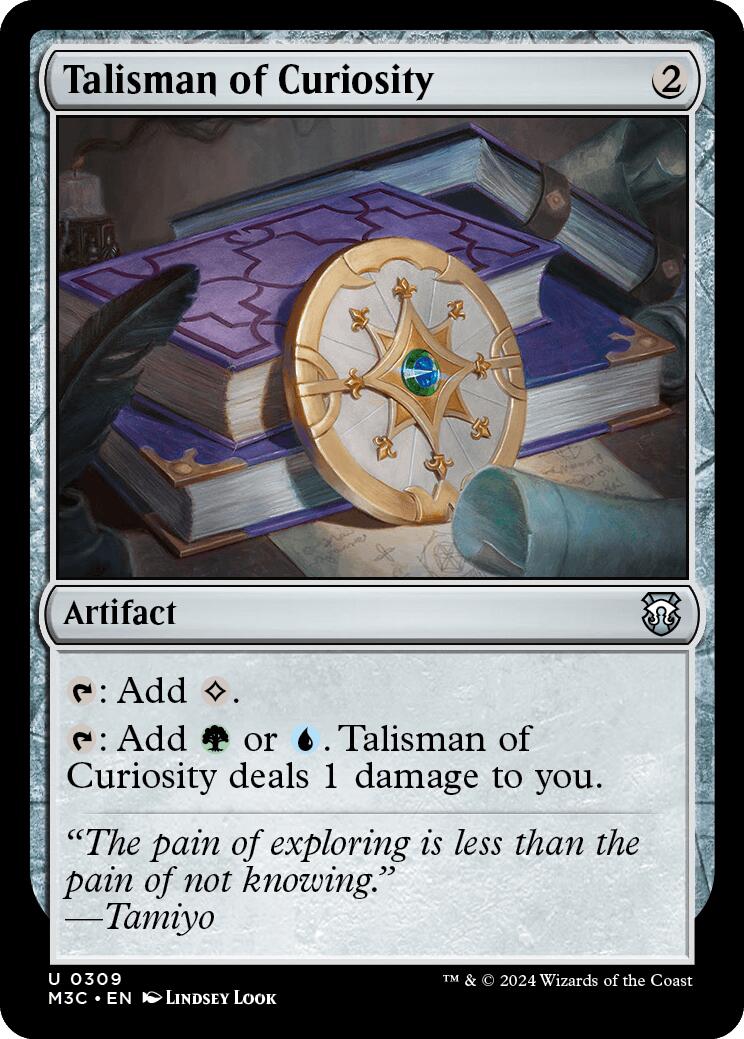 Talisman of Curiosity [Modern Horizons 3 Commander] | Event Horizon Hobbies CA