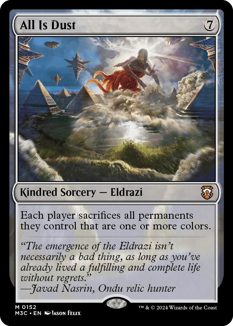 All Is Dust [Modern Horizons 3 Commander] | Event Horizon Hobbies CA