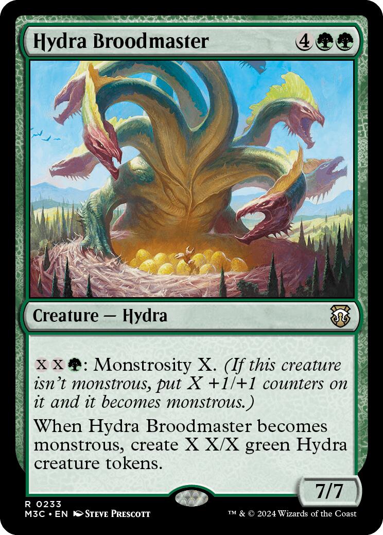 Hydra Broodmaster [Modern Horizons 3 Commander] | Event Horizon Hobbies CA