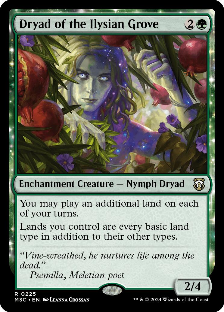 Dryad of the Ilysian Grove [Modern Horizons 3 Commander] | Event Horizon Hobbies CA