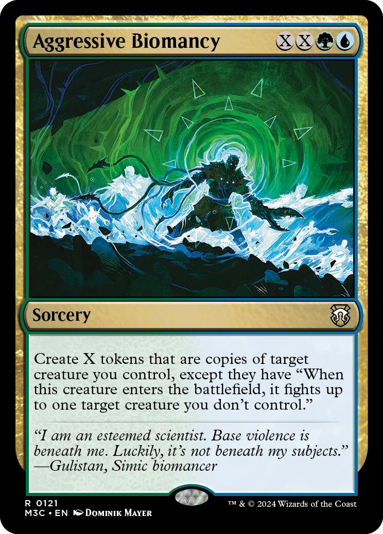 Aggressive Biomancy [Modern Horizons 3 Commander] | Event Horizon Hobbies CA