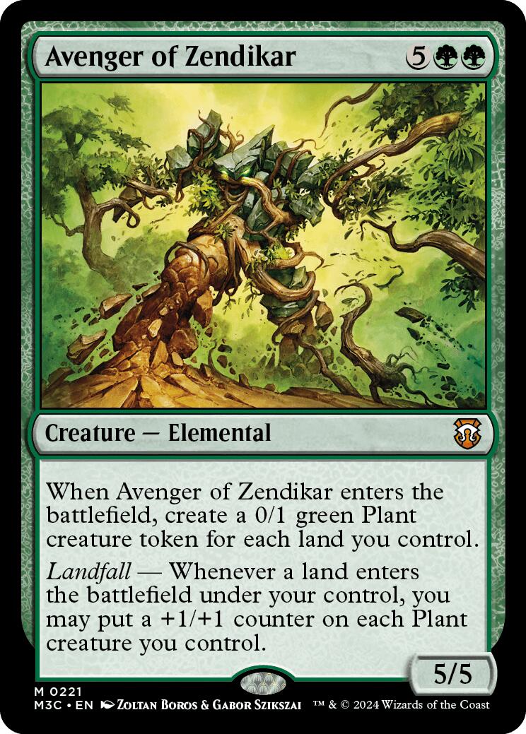 Avenger of Zendikar [Modern Horizons 3 Commander] | Event Horizon Hobbies CA