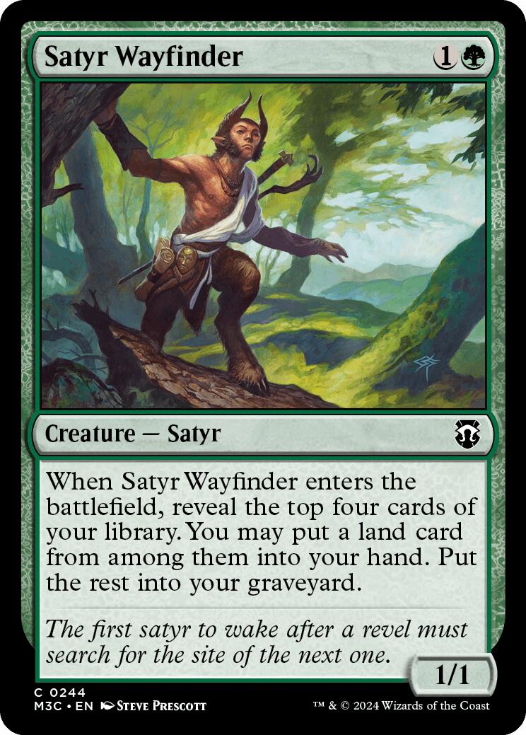 Satyr Wayfinder [Modern Horizons 3 Commander] | Event Horizon Hobbies CA