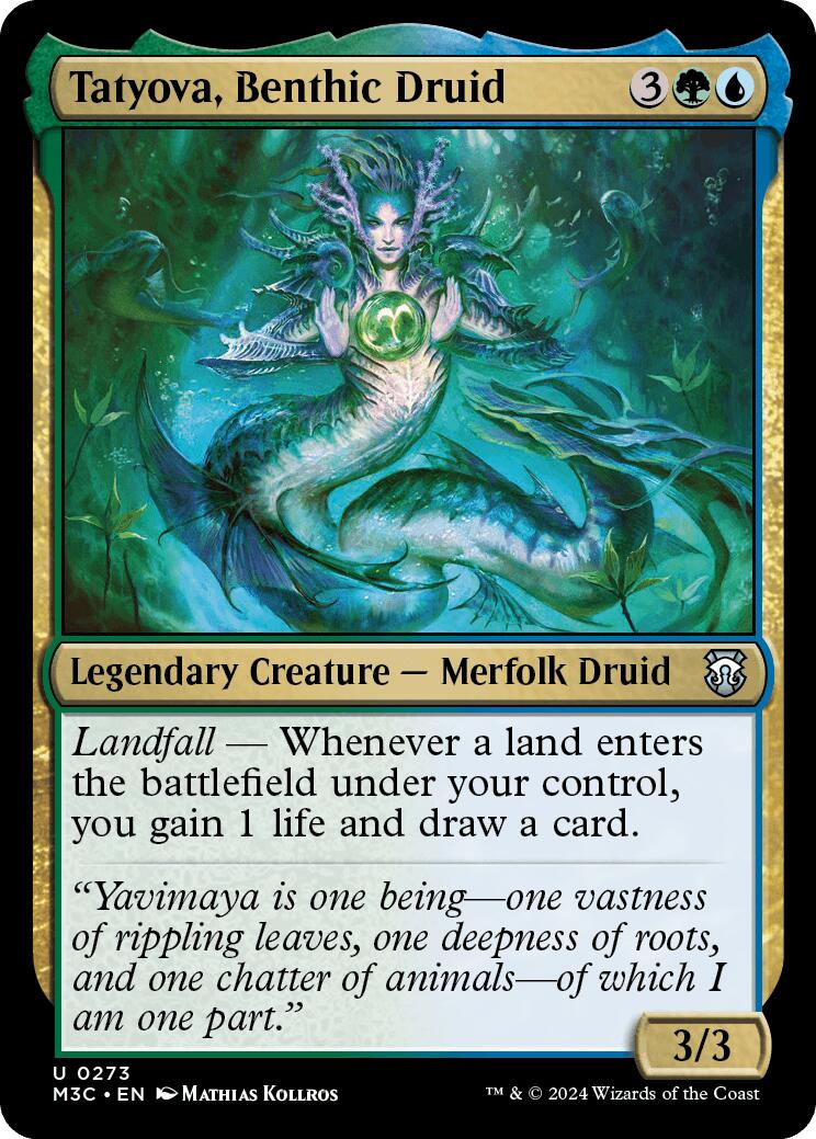 Tatyova, Benthic Druid [Modern Horizons 3 Commander] | Event Horizon Hobbies CA