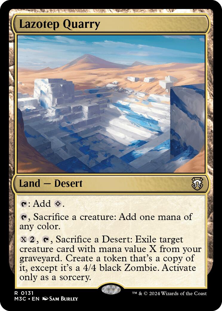 Lazotep Quarry [Modern Horizons 3 Commander] | Event Horizon Hobbies CA