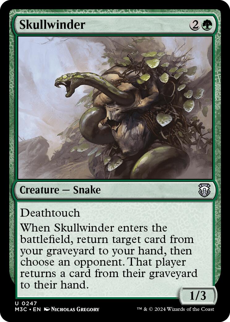 Skullwinder [Modern Horizons 3 Commander] | Event Horizon Hobbies CA