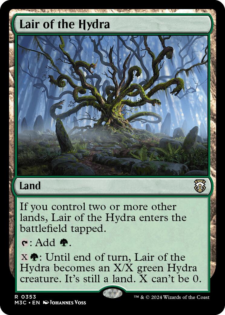 Lair of the Hydra [Modern Horizons 3 Commander] | Event Horizon Hobbies CA