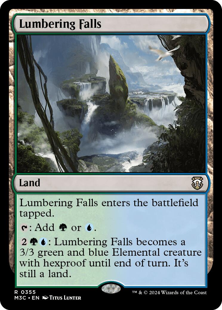 Lumbering Falls [Modern Horizons 3 Commander] | Event Horizon Hobbies CA