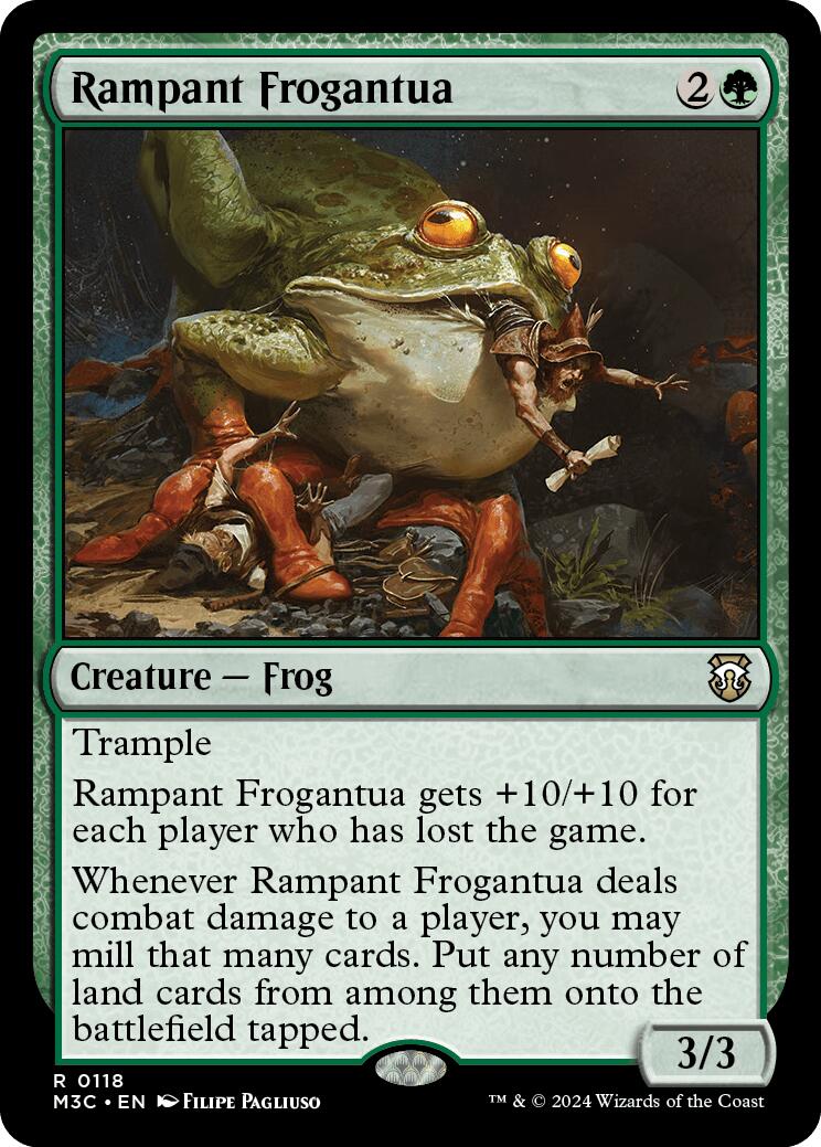 Rampant Frogantua [Modern Horizons 3 Commander] | Event Horizon Hobbies CA