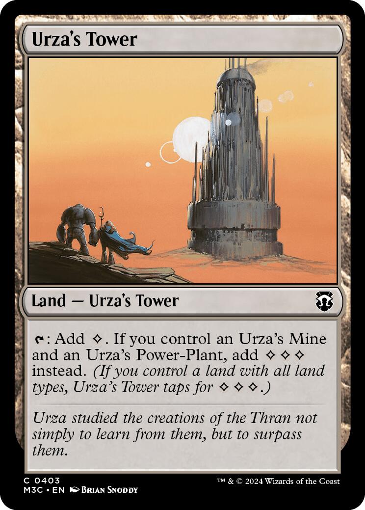 Urza's Tower [Modern Horizons 3 Commander] | Event Horizon Hobbies CA