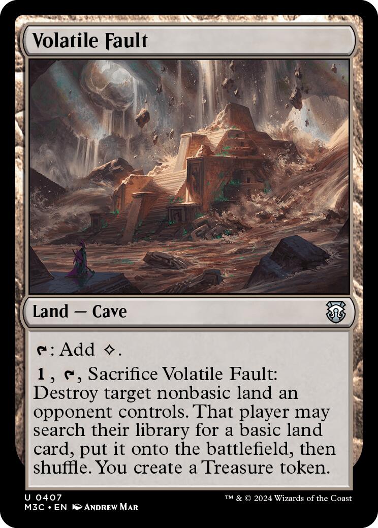 Volatile Fault [Modern Horizons 3 Commander] | Event Horizon Hobbies CA