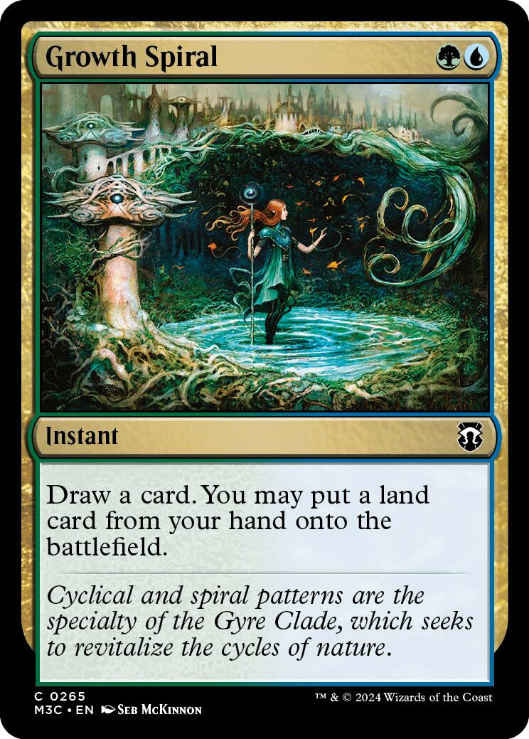 Growth Spiral [Modern Horizons 3 Commander] | Event Horizon Hobbies CA