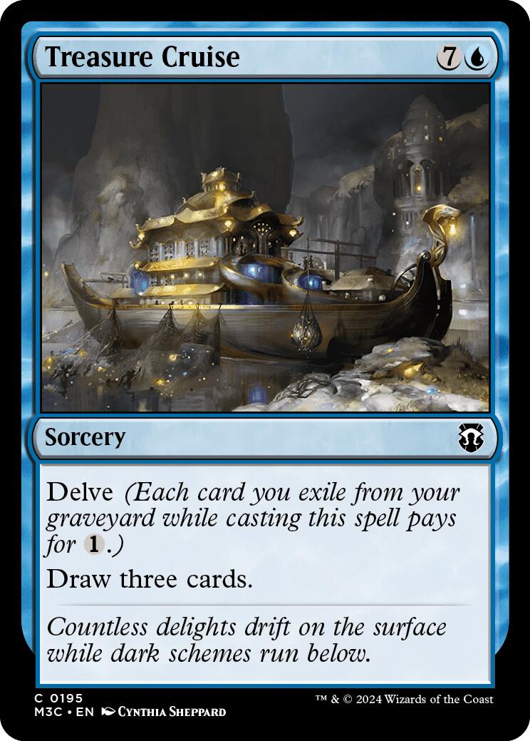 Treasure Cruise [Modern Horizons 3 Commander] | Event Horizon Hobbies CA