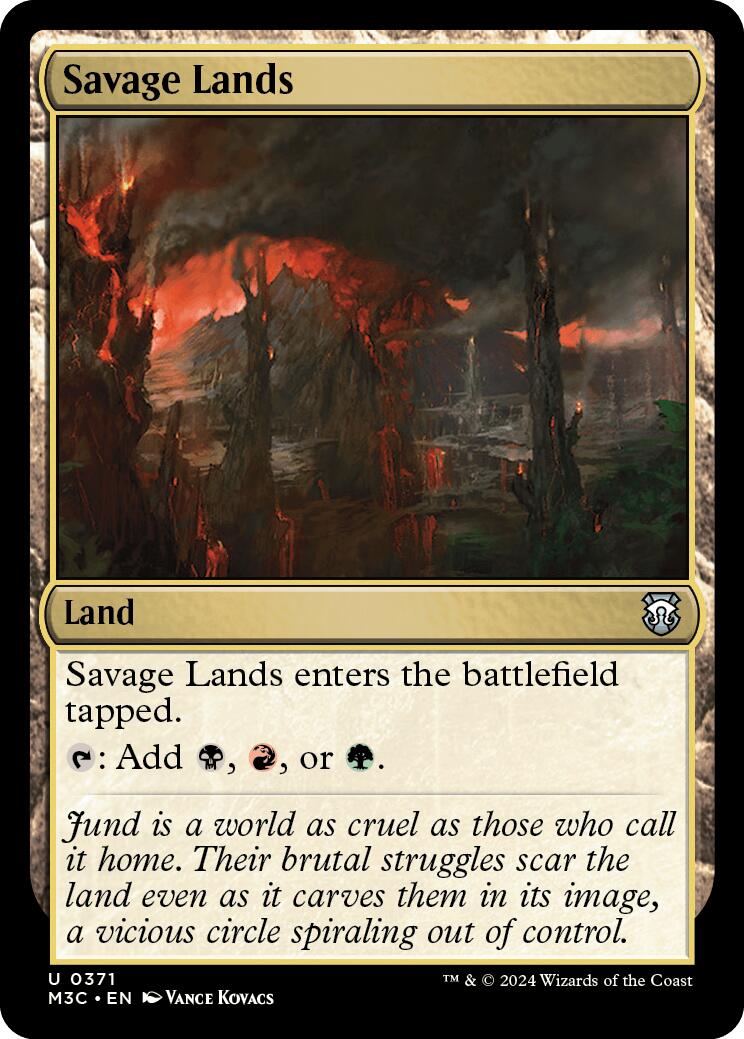 Savage Lands [Modern Horizons 3 Commander] | Event Horizon Hobbies CA