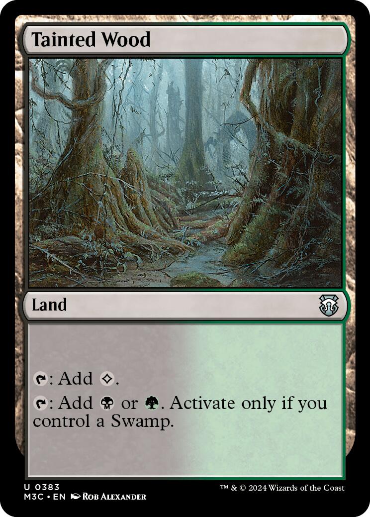 Tainted Wood [Modern Horizons 3 Commander] | Event Horizon Hobbies CA