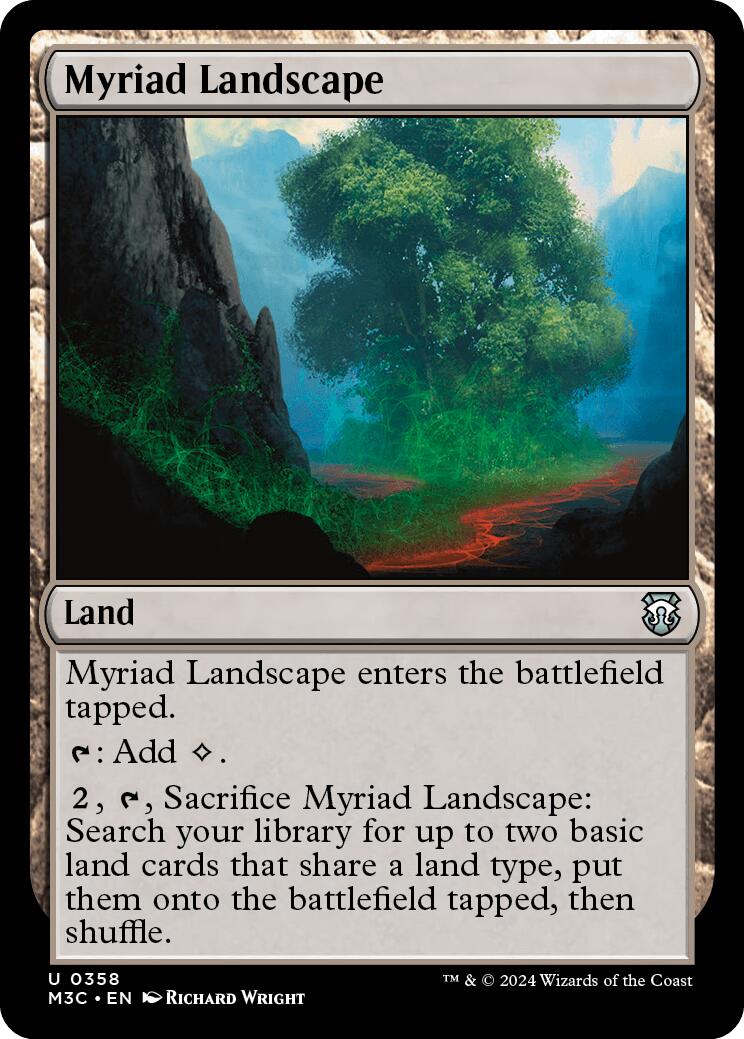 Myriad Landscape [Modern Horizons 3 Commander] | Event Horizon Hobbies CA