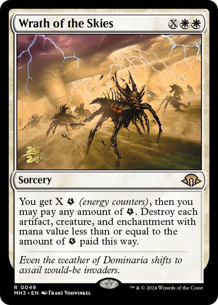 Wrath of the Skies [Modern Horizons 3 Prerelease Promos] | Event Horizon Hobbies CA