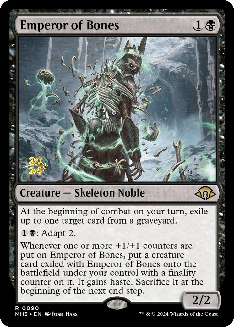 Emperor of Bones [Modern Horizons 3 Prerelease Promos] | Event Horizon Hobbies CA