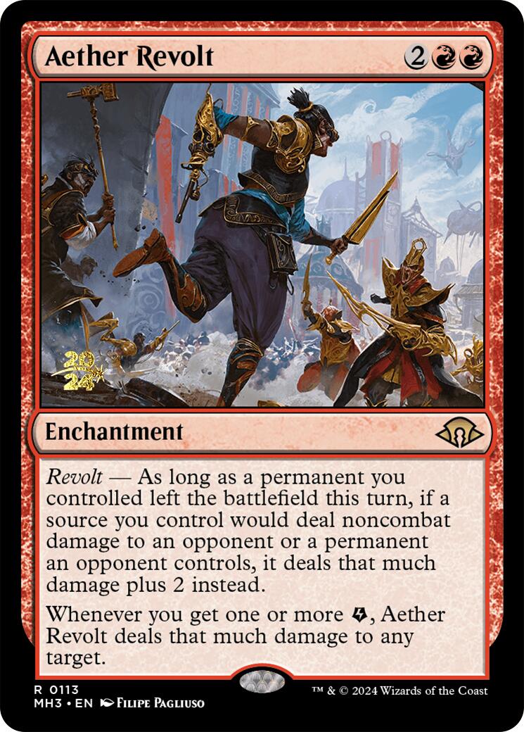 Aether Revolt [Modern Horizons 3 Prerelease Promos] | Event Horizon Hobbies CA