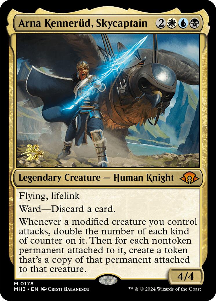 Arna Kennerud, Skycaptain [Modern Horizons 3 Prerelease Promos] | Event Horizon Hobbies CA