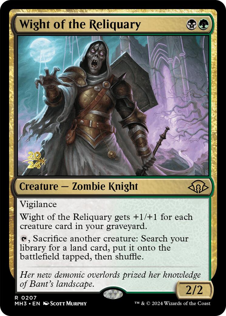 Wight of the Reliquary [Modern Horizons 3 Prerelease Promos] | Event Horizon Hobbies CA