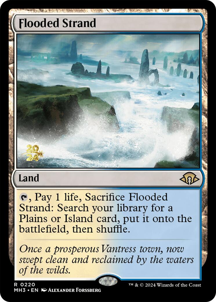 Flooded Strand [Modern Horizons 3 Prerelease Promos] | Event Horizon Hobbies CA