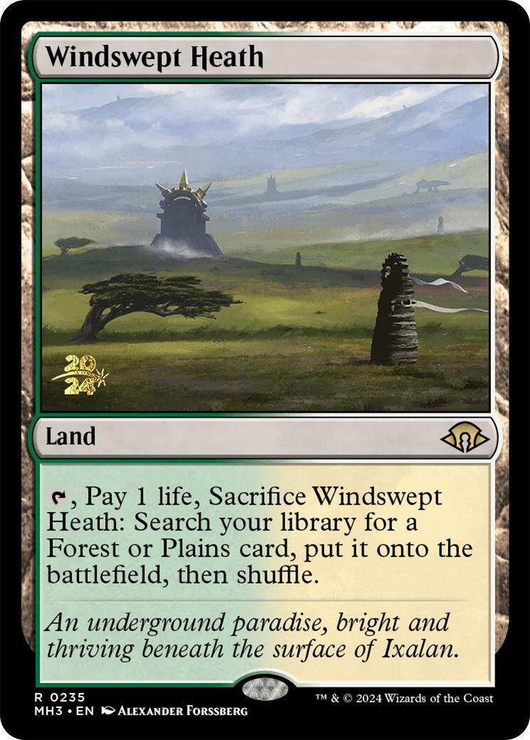 Windswept Heath [Modern Horizons 3 Prerelease Promos] | Event Horizon Hobbies CA