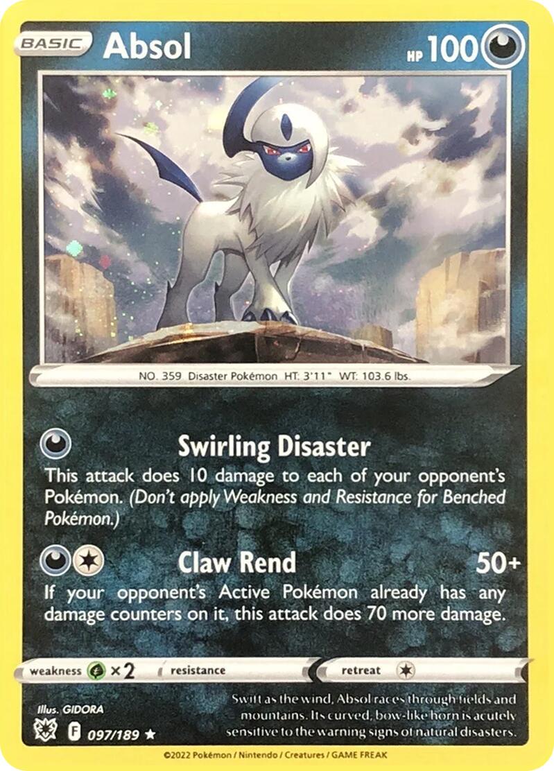 Absol (097/189) (Cosmos Holo) [Miscellaneous Cards] | Event Horizon Hobbies CA