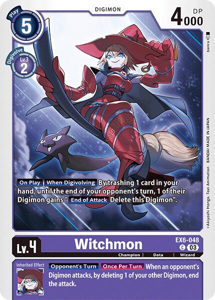 Witchmon [EX6-048] [Infernal Ascension] | Event Horizon Hobbies CA